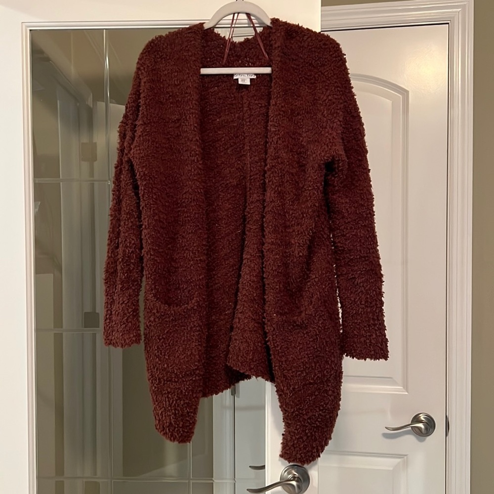 London Kaye Fuzzy Cardigan